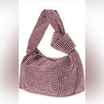 Olga Berg Polly Crystal Clutch Shoulder Bag, Pink, NWT Pink Photo 7