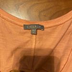 Lilla P back cutout tank top Pima cotton Orange Size M Photo 4