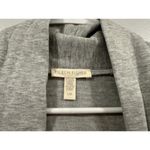 Eileen Fisher Sweater Women Gray Tencel Blend Mid-Length Open Cardigan Large L Photo 3