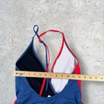 Solid & Striped Solid‎ & Striped Matilde Red Blue One Piece Swimsuit Size M Anthropologie Photo 4