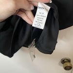 House Of CB NWOT Toira keyhole mini flare satin black dress size XS Photo 2