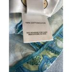 Talbots  Women’s Boho Paisley Print Casual Cropped Cotton Pants Size 12 Photo 5