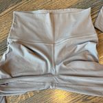 Lululemon  Align Strappy Tank & Ribbed Mini Flare Short Leggings Set Nomad NWOT Photo 4