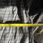 Dolan Women's Taupe Stripe Open Front Long Sleeve Jersey Blazer Size Large Gray Photo 5