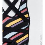 ZARA  stripe crossback knit dress NWT Photo 3