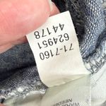 J Jill Denim Culottes Cropped Wide Leg Drawstring Waist Blue Jeans Size 2 Photo 8