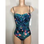 Nicole Miller New. tropical one piece. Small. Retails $99 Photo 1
