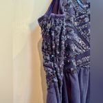 Torrid  Navy Blue Sequin Tulle Skater Evening Formal Dress Plus Size 18 NWT Photo 6