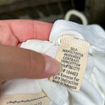 NWT FLOWER & FEATHER WHITE EYELET PUFF SLEEVE BLOUSE Photo 2