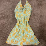 Gap  Y2K Floral Halter Dress Photo 1