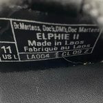 Dr. Martens NEW  Elphie II Black Lace Up Tie Pointed Toe Ballet Flats Shoes Sz 11 Photo 4