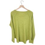 American Eagle  Soft and Sexy Plush Green Waffle Knit Thermal Long Sleeve Top XL Photo 1