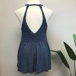 Free People  Marled Knit Sweater Halter Top Tunic - Size Small Photo 5