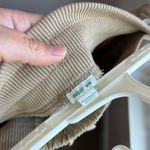 Aerie 100% Lyocell Tapered Jogger Drawstring Tan Cargo Pants Size M Photo 6