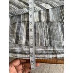 Drew Anthropologie Morgan Sarong Tie Dress Striped Linen Faux Wrap Tie Waist L Photo 4