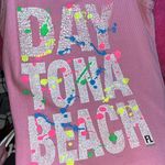 Miami Style Women’s Pink Embellished Tank from Daytona Beach 🏖️ Florida Rhinestones Small Photo 4