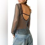 Free People Filter Finish Long Sleeve Navy/Marine Size L (OB1846473) New w/Tag Photo 3