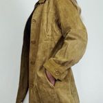 Vintage Genuine Suede Button Photo 6