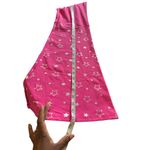 Halara Flared Leg High Waisted Pants Star Print Bubblegum Pink Size S NWT Photo 8