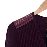 Johnny Was  Purple Lace Tunic Dress Sz S Photo 3