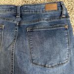 Judy Blue  Jeans Womens 11/30 Skinny Fit Blue Distressed Red Plaid Underlay Jeans Photo 4