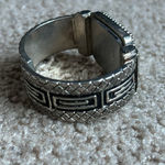 Geneva Platinum women’s vintage silver/black‎ bangle bracelet watch one size Silver Photo 3