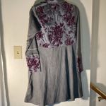 Soft Surroundings  elegant Gray and Purple Women's coat size XS NWT Photo 4