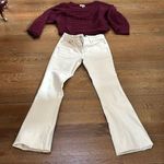 Banana Republic  Low Rise Boot Cut. Ivory. Size 25/0. NWT Photo 0