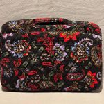 Vera Bradley  Black Multicolor Paisley Design Quilted Laptop Bag Photo 0