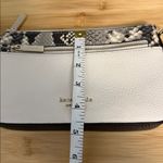 Kate Spade Leila Convertible Wristlet Clutch Wallet Purse Cream and Black Photo 7