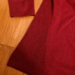American Eagle ⭐️ AEO Red 3/4 Sleeve Crewneck Crochet Sweater XS Photo 1
