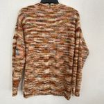 Peyton Primrose Space Dye Knit Sweater Casual Comfort Boho Aesthetic Small Brown Photo 4