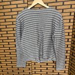 Lou & grey Lou &‎ Grey Navy And White Stripe Jacket Size Large Photo 1