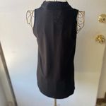 Doe & Rae  black ribbed cutout detail top S Photo 6