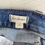 Madewell Wide Leg Crop Jeans Denim Light Wash Blue Womens Size 26 Pockets Photo 9