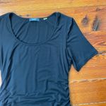 Tart  Maternity Presley Black Ruched Side Dress - Size Medium Photo 4