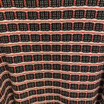 Misook  Red, White & Black Tweed Knit Gold Button Front Geometric Jacket Size XL Photo 8