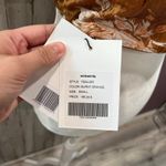 Revolve New! Milkwhite Cropped Open Back Top Burnt Orange Floral Womens Small Photo 4