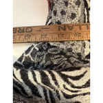 Soft Surroundings Embroidered Open Cardigan Animal Floral Leaf Wool Blend S/M Photo 7