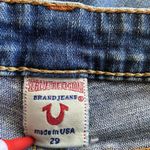 True Religion Y2K Grunge Low Rise Flare Bobby Jeans Women’s Size 28 x 32 Photo 8