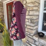 Matilda Jane  Size Small Calling Bird Floral Stripe Polka Dot Long Sleeve Tee Photo 9