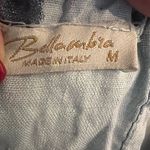 Bellambra Italian 100% Linen Blue Tie Dye Sleeves Women’s Blouse Medium Shirt Photo 3