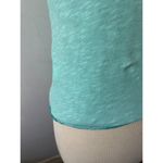 Mudd seafoam teal sparkly green tank top shirt combo Y2K Lizzie McGuire Small Photo 6