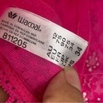 Wacoal  Halo Lace Hot Pink Plunge Soft Cup Bralette Wire no pads Free Bra Size 34 Photo 6