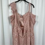 City Chic  Pink Blush Femme Fatale Maxi Dress Sz.M/18 NWT Photo 11