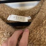 ASTR  the‎ Label Alma Metallic Knot Sweater - M Photo 6