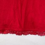 Old Navy Y2K Babydoll‎ Red Lace Trim Tank Top size M  Photo 1