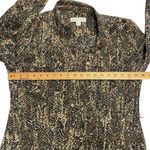 Michael Kors Womens Sz 12 Animal Leopard Cheetah Print Dress Button Down NO BELT Photo 13