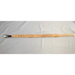 Vintage Womens Justin Leather Western Concho Belt Black Size 28 Boho Festival Photo 13