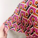 Anthropologie Corey Lynn Calter Annabel Pink Ruffle Shirt Dress Maxi Small Photo 8